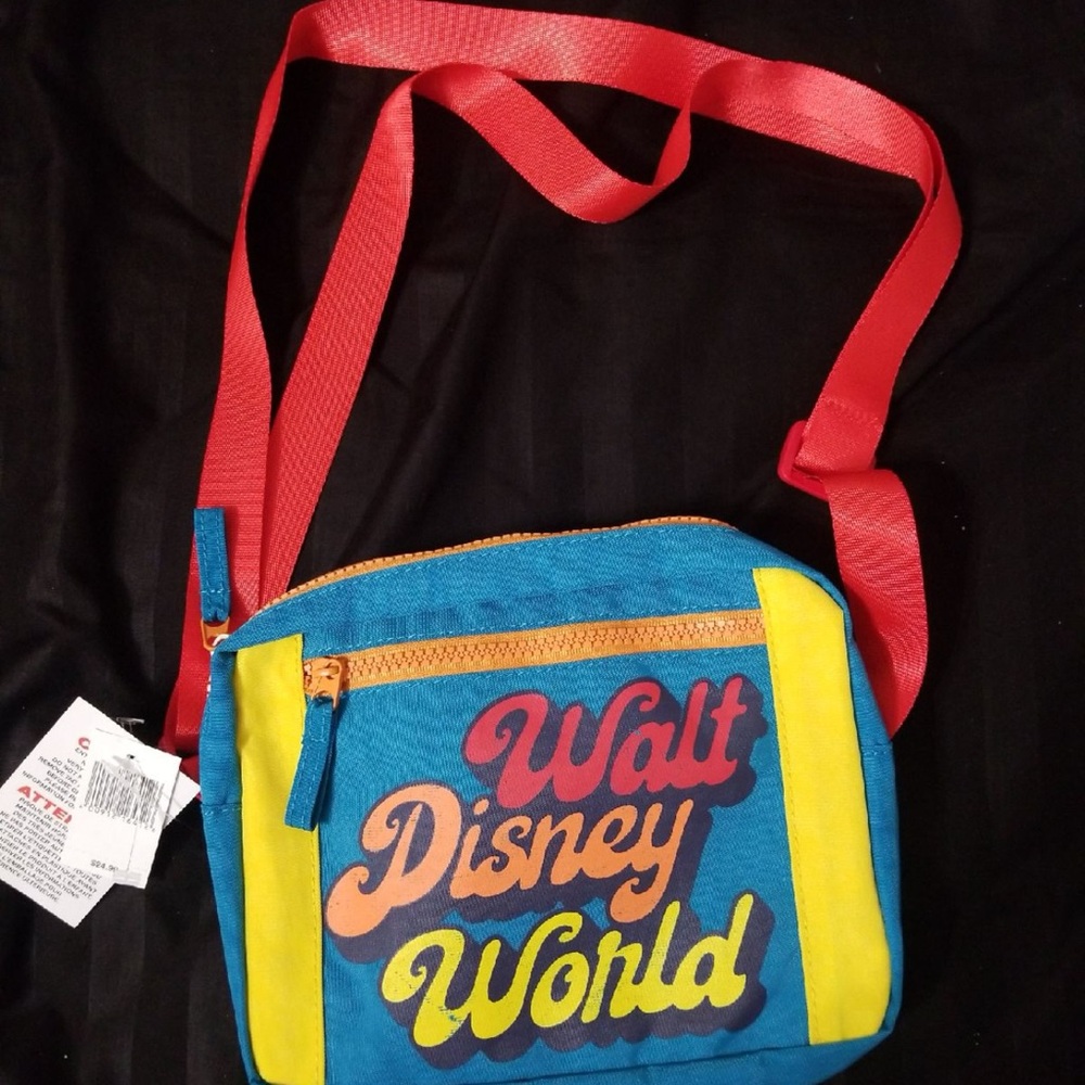Walt Disney World Colorful Crossbody Bag